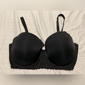 Aerie Black Lace Push-Up, Balcony